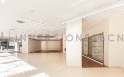 Commercial premises in an exclusive area of Barcelona
